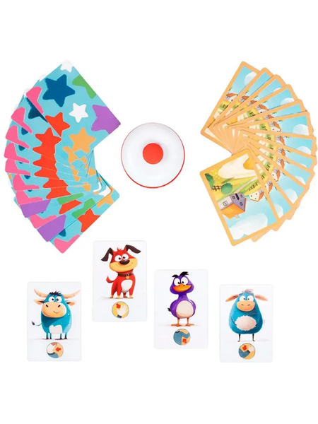 Изображение товара Настольная игра Baby Toys Переполох на ферме / 05738