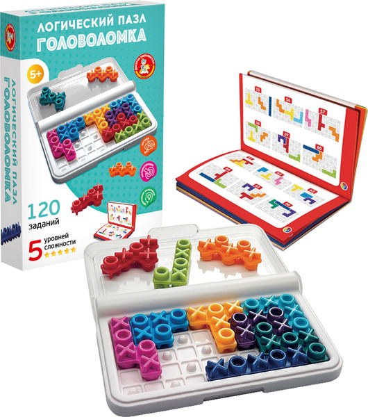 Изображение товара Игра-головоломка Десятое королевство Логический пазл Крестики-нолики / 70054