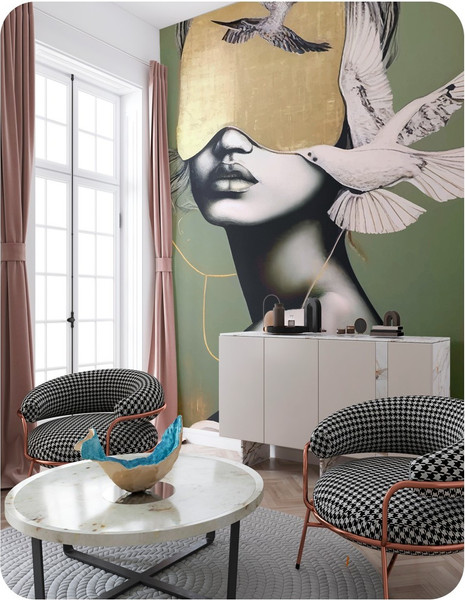 Изображение товара Фотообои листовые Citydecor Абстракция 438 (100x260см)