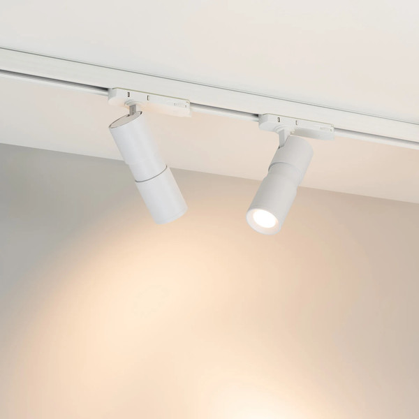 Изображение товара Трековый светильник Arlight LGD-ARTEMIS-TRACK-4TR-R55-12W Warm3000 WH 8-80deg / 048322