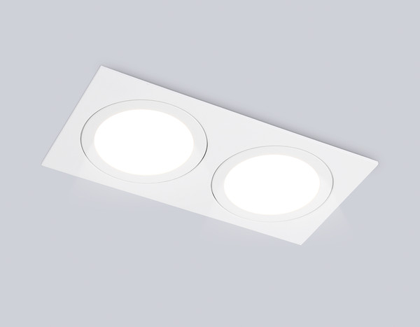 Изображение товара Точечный светильник Ambrella TN6612/2 WH (белый)