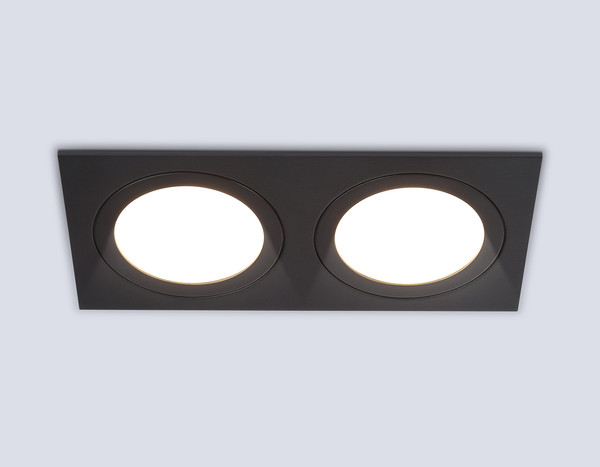 Изображение товара Точечный светильник Ambrella TN6615/2 BK (черный)