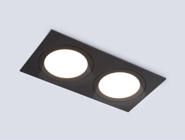 Изображение товара Точечный светильник Ambrella TN6615/2 BK (черный)