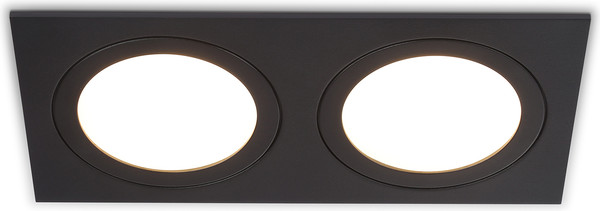 Изображение товара Точечный светильник Ambrella TN6615/2 BK (черный)