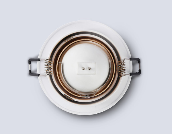 Изображение товара Точечный светильник Ambrella TN102823 WH/GD (белый/золото)