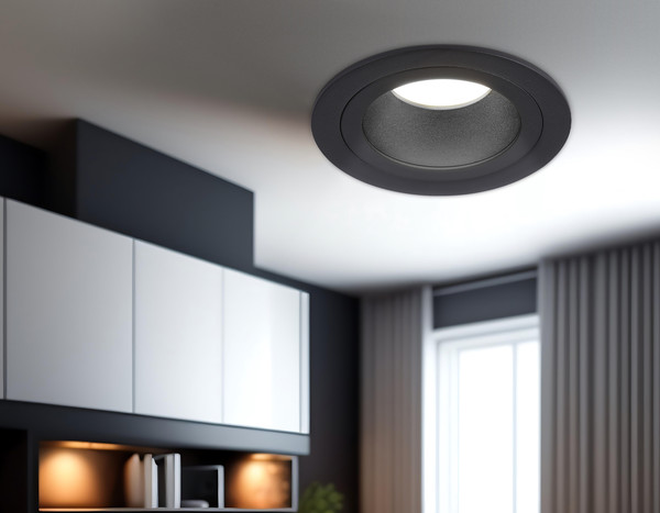 Изображение товара Точечный светильник Ambrella TN102824 BK/BK (черный/черный)