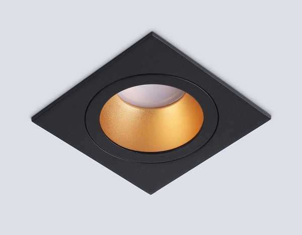 Изображение товара Точечный светильник Ambrella TN102829 BK/GD (черный/золото)