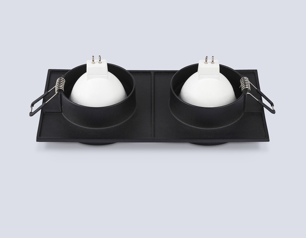 Изображение товара Точечный светильник Ambrella TN30712/2 BK (черный)