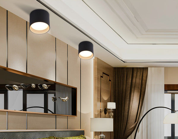 Изображение товара Точечный светильник Ambrella TN5306 BK/GD (черный/золото)