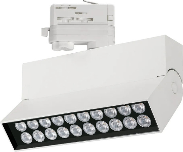 Изображение товара Трековый светильник Arlight LGD-LOFT-TRACK-4TR-S170-20W White6000 WH 24deg / 026234