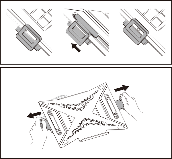 Изображение товара Адаптер для кронштейна Ergosmart Lapter X (серебристый)