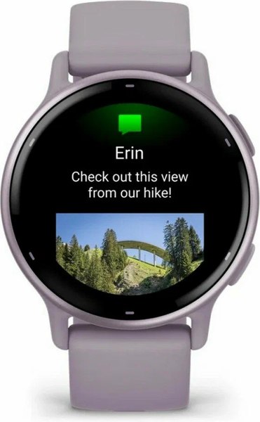 Изображение товара Умные часы Garmin Vivoactive 5 42mm / 010-02862-13 (орхидея)
