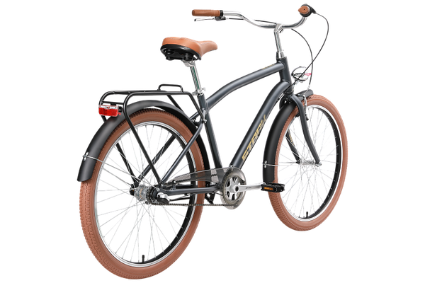 Изображение товара Велосипед STARK Comfort Man 26 2025 (S/16, темно-серый матовый/песочный)