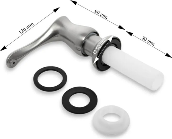 Изображение товара Дозатор встраиваемый в мойку Diadonna D66-1914S