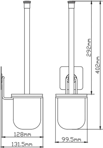 Изображение товара Ершик для унитаза Potato P2810