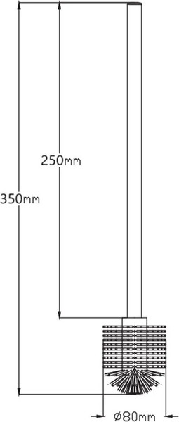 Изображение товара Ершик для унитаза Potato P230 (без подставки)