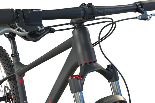 Изображение товара Велосипед STARK Hunter 29.1 HD 2025 (17.5, антрацит матовый/красный)
