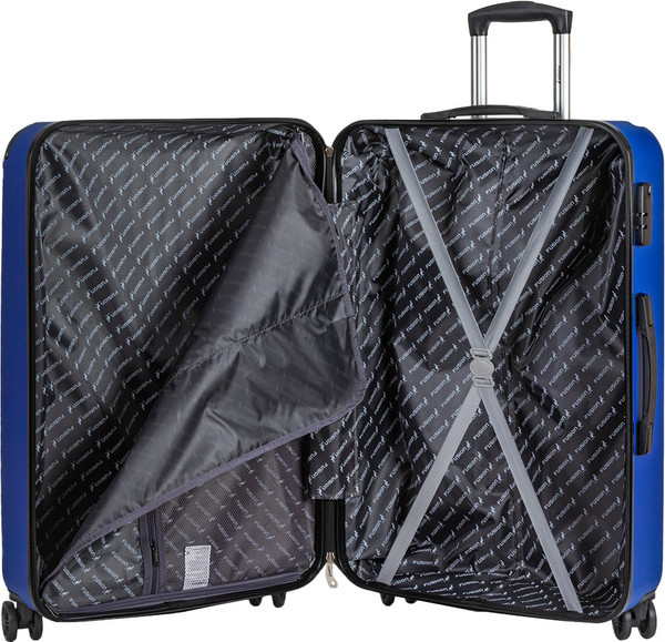 Изображение товара Чемодан на колесах FUSION Electronics FTS-1001-L (темно-синий)