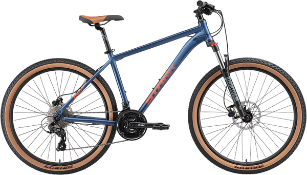 Изображение товара Велосипед STARK Indy 27.1 HD (16, грозовой матовый/оранжевый)