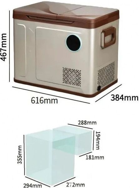 Изображение товара Автохолодильник Alpicool WH48 (12/24)