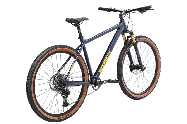 Изображение товара Велосипед STARK Krafter 29.6 HD 2025 (20, темно-синий/теплый желтый)