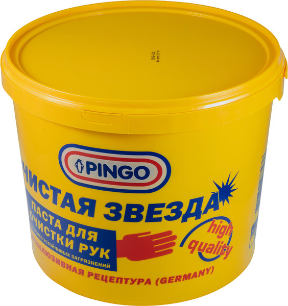 Изображение товара Очиститель для рук Pingo Чистая звезда 85010-12 (5л)