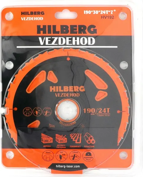 Изображение товара Пильный диск Hilberg Vezdehod HV192