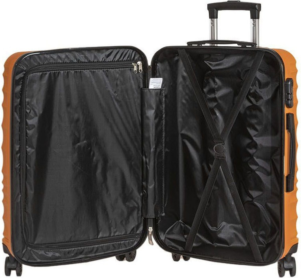 Изображение товара Чемодан на колесах FUSION Electronics FTS-1006-M (оранжевый)