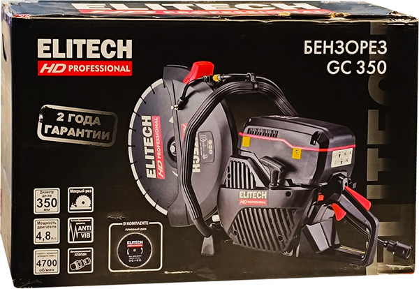 Изображение товара Бензорез Elitech GC 350 / 210631