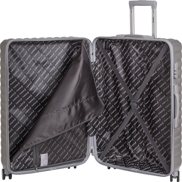 Изображение товара Чемодан на колесах FUSION Electronics FTS-1008-L (серый)