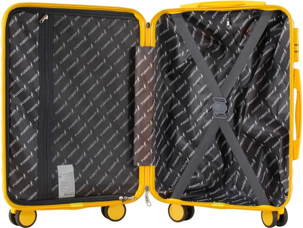 Изображение товара Чемодан на колесах FUSION Electronics FTS-1008-L (желтый)