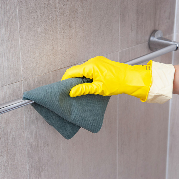 Изображение товара Салфетка хозяйственная HQ Profiline Для стекла / 77306 (серый)