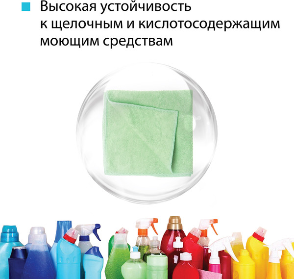 Изображение товара Салфетка хозяйственная HQ Profiline Универсальная / 73602 (зеленый)