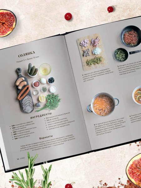 Изображение товара Книга ХлебСоль Идеальный вкус. Карманная книга гурмана, твердая обложка