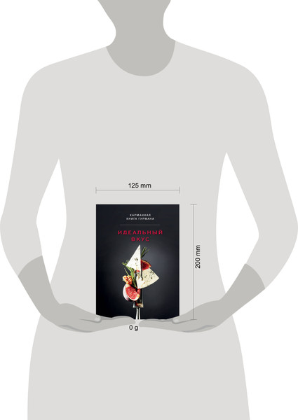 Изображение товара Книга ХлебСоль Идеальный вкус. Карманная книга гурмана, твердая обложка