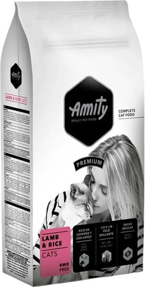 Изображение товара Сухой корм для кошек Amity Premium Cats Lamb & Rice с ягненком и рисом (10кг)