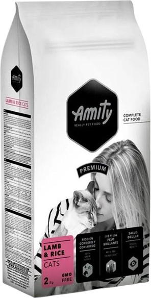 Изображение товара Сухой корм для кошек Amity Premium Cats Lamb & Rice с ягненком и рисом (2кг)