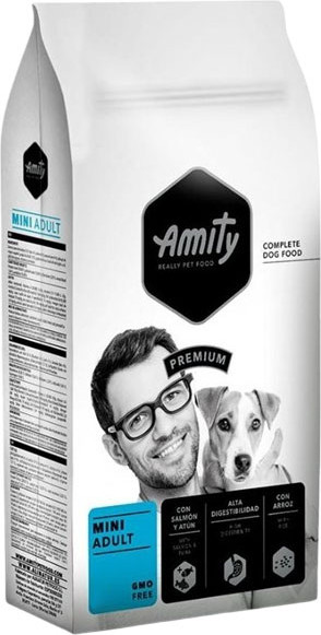 Изображение товара Сухой корм для собак Amity Premium Mini Adult Salmon & Tuna с лососем и тунцом (2кг)