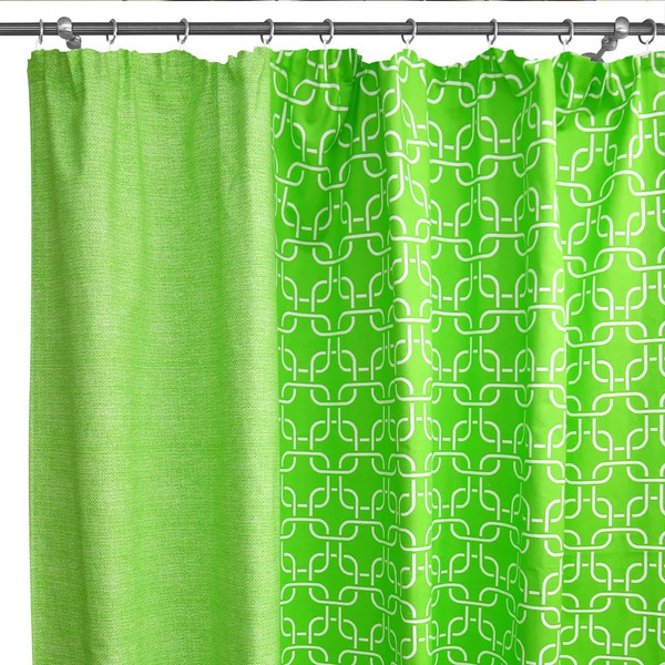 Изображение товара Комплект штор Домашняя мода Геометрический орнамент-2 (2шт, 148x260)