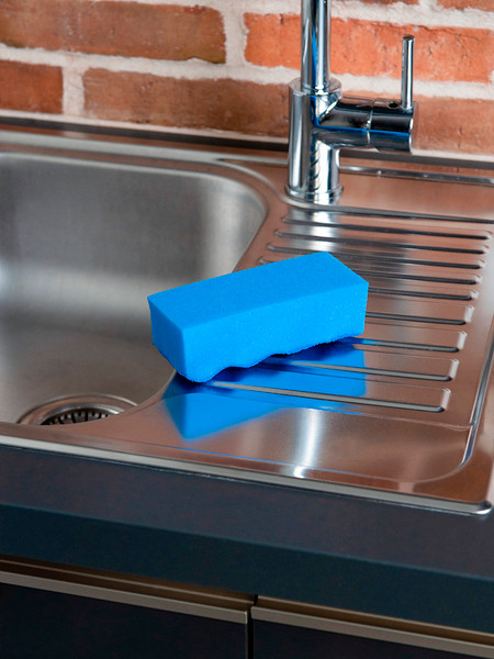 Изображение товара Набор губок хозяйственных HQ Profiline С абразивом / 77305 (5шт, синий)