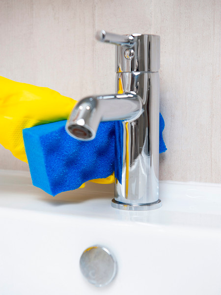 Изображение товара Набор губок хозяйственных HQ Profiline С абразивом / 77305 (5шт, синий)