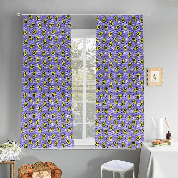 Изображение товара Комплект штор Домашняя мода Авокадо Вид 2/2 (2шт, 148x160)