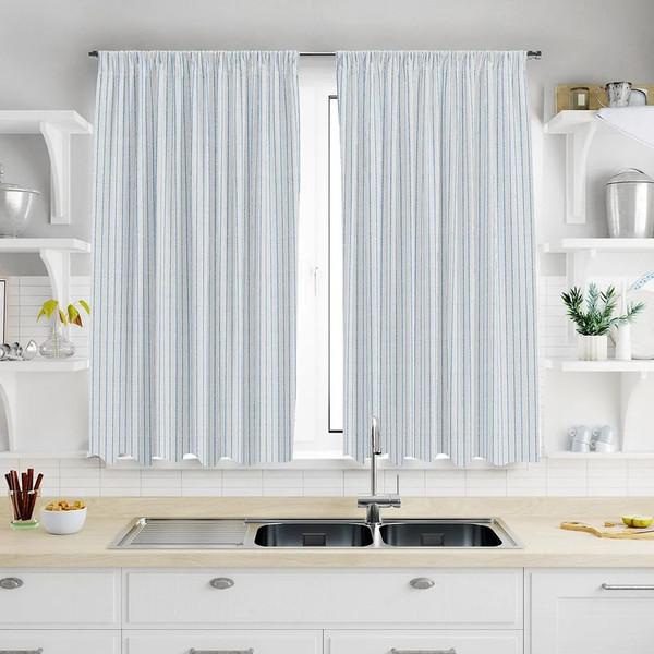 Изображение товара Комплект штор Домашняя мода Марина Дор Полоса (2шт, 148x160)