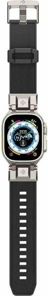 Изображение товара Ремешок для умных часов Spigen Durapro Armor Pu для Apple Watch / AMP07591 (черный)