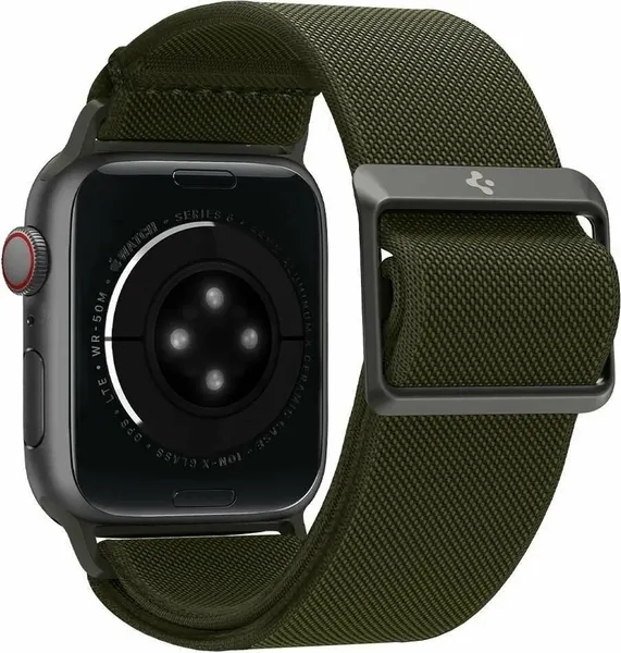 Изображение товара Ремешок для умных часов Spigen Fit Lite для Apple Watch / AMP02288 (хаки)