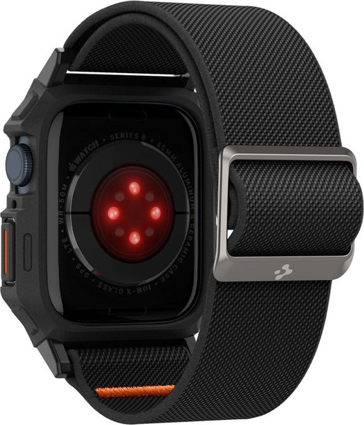 Изображение товара Ремешок для умных часов Spigen Lite Fit Pro для Apple Watch / ACS07103 (черный матовый)