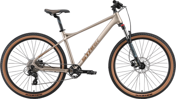 Изображение товара Велосипед STARK Hunter 27.1 HD 2025 (19, титановый матовый/медный, разобранный, в коробке)
