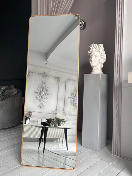 Изображение товара Зеркало A+T Home Decor Salon 50х170см / 15650 (золото)
