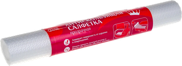 Изображение товара Коврик для кухонного ящика HomeQueen 72512 (прозрачный)