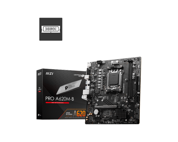 Изображение товара Материнская плата MSI Pro A620M-B